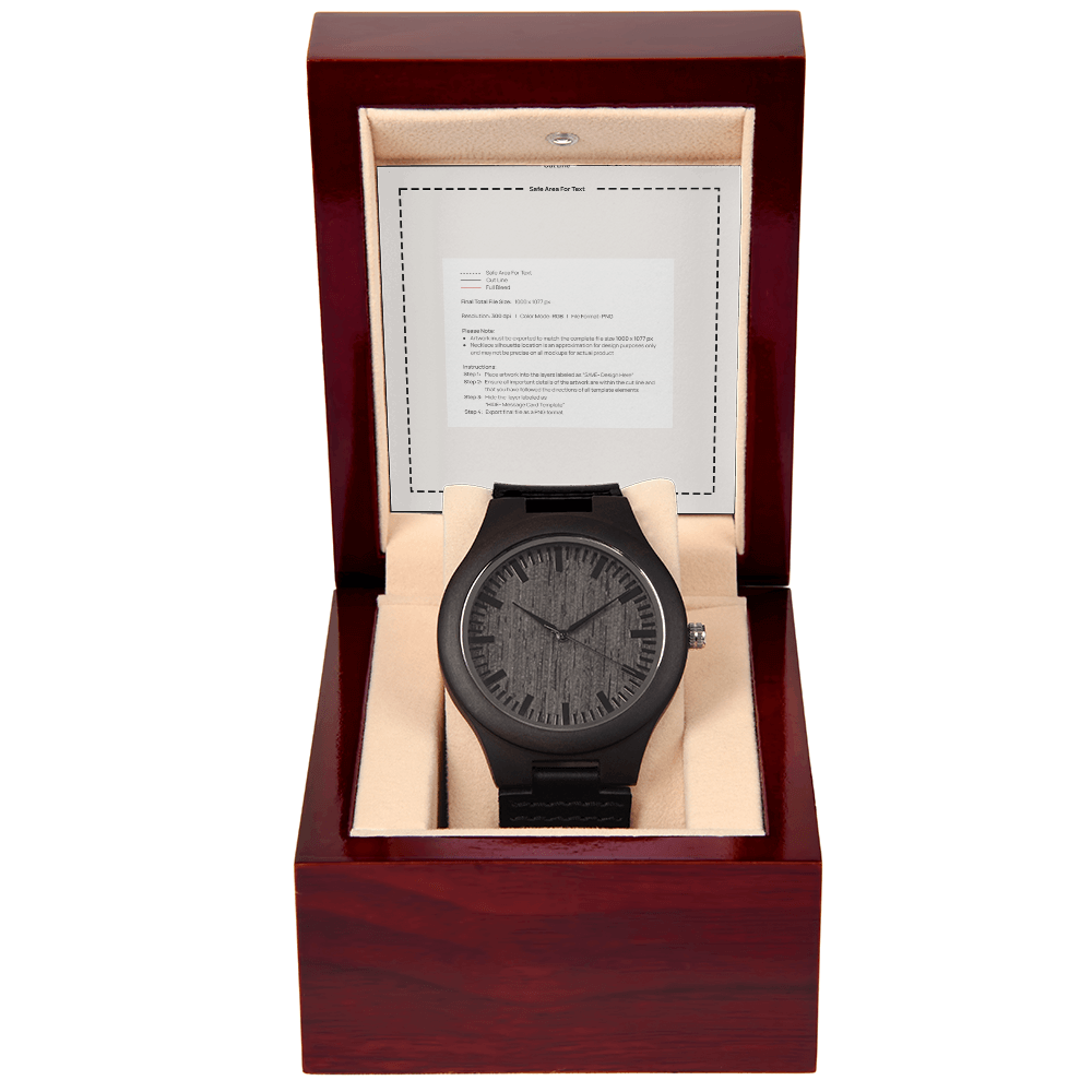 Unique Stylish Wooden Watch
