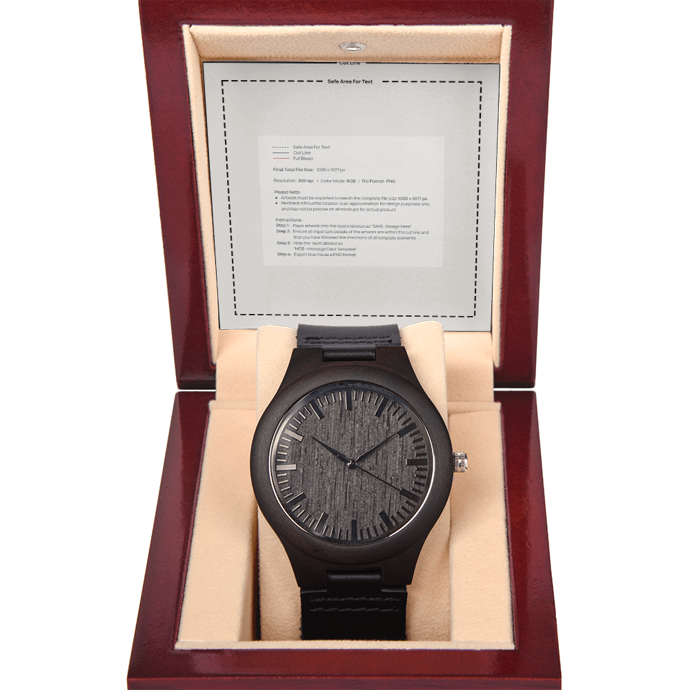Unique Stylish Wooden Watch
