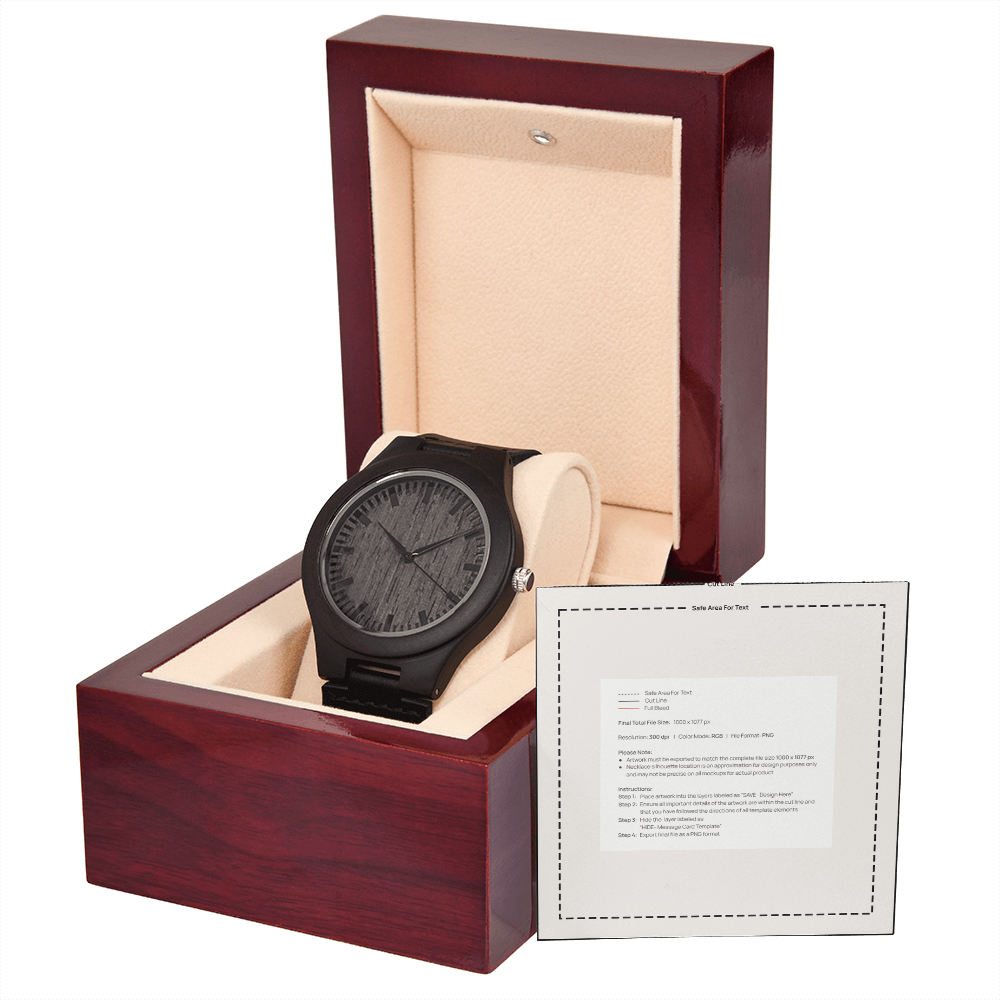 Unique Stylish Wooden Watch