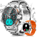 PODOEIL Military Smart Watches for Men(Answer/Make Call) Tactical Smartwatch for Android iOS 400mAh Battery/Sports Tracking/Health/Sleep Monitoring