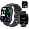 Hikwel Smart WatchAlexa Built-in Fitness Smartwatches Answer/Make Call Activity Tracker Smartwatch for Men WomenHeart Rate Multisport SpO2 Sleep Monitor1.83" HD Smart Watches for iOS AndroidBlack